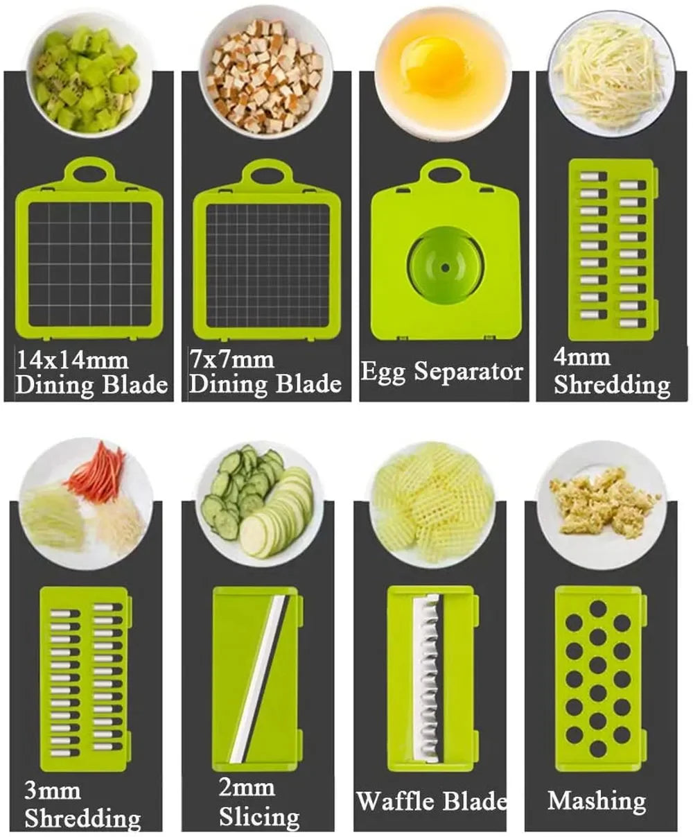 Multifunctional vegetable cutter