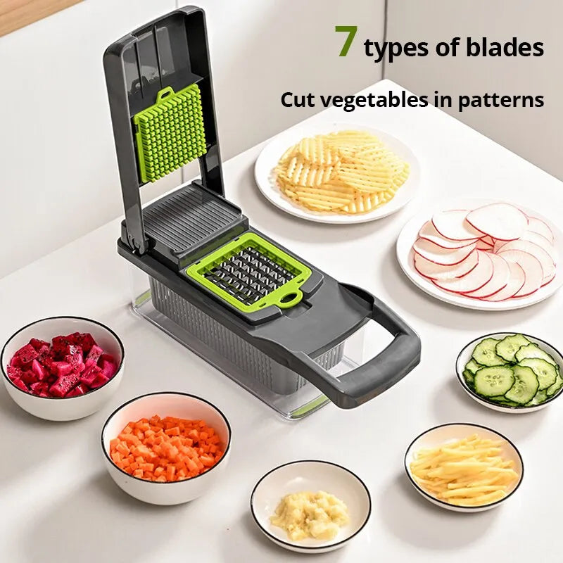 Multifunctional vegetable cutter